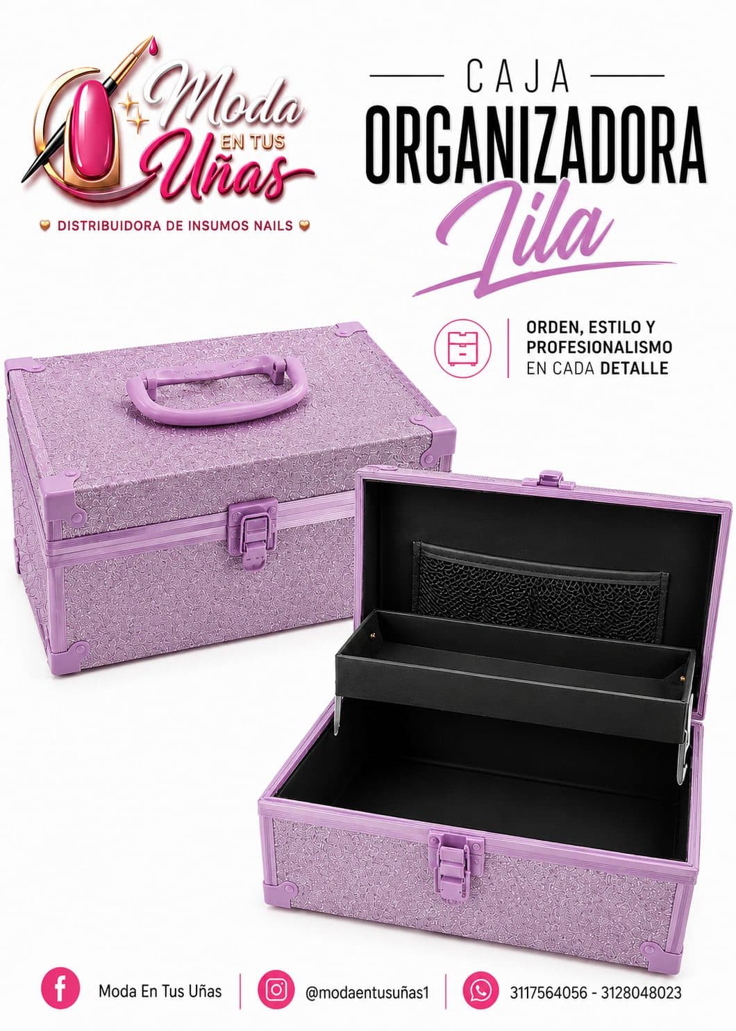 CAJA ORGANIZADORA DORADA