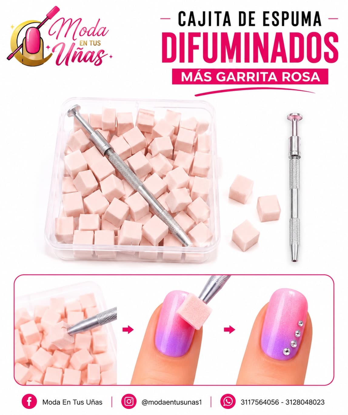 CAJITA DIFUMINADO + GARRITA