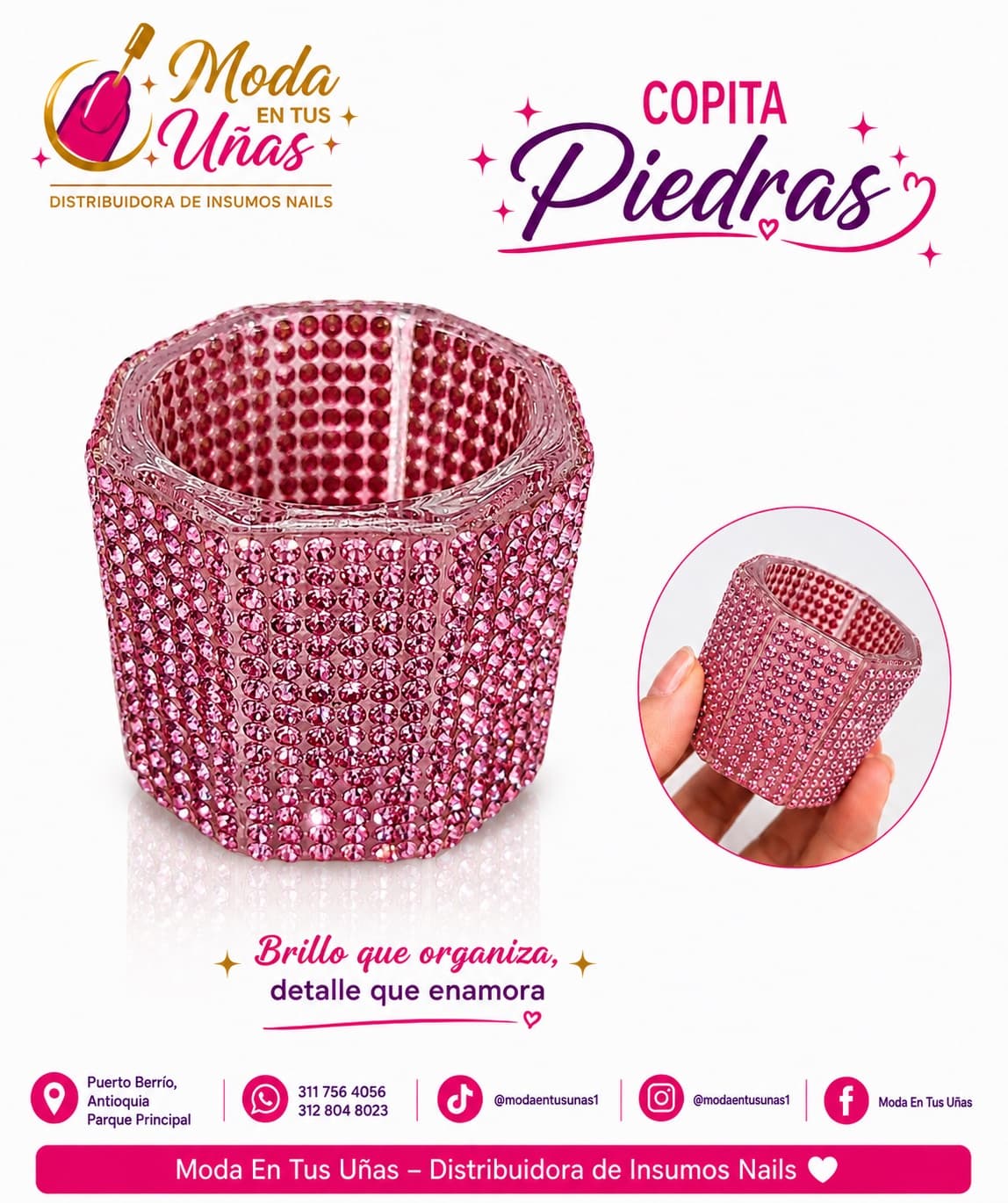 COPITA PIEDRAS ROSA