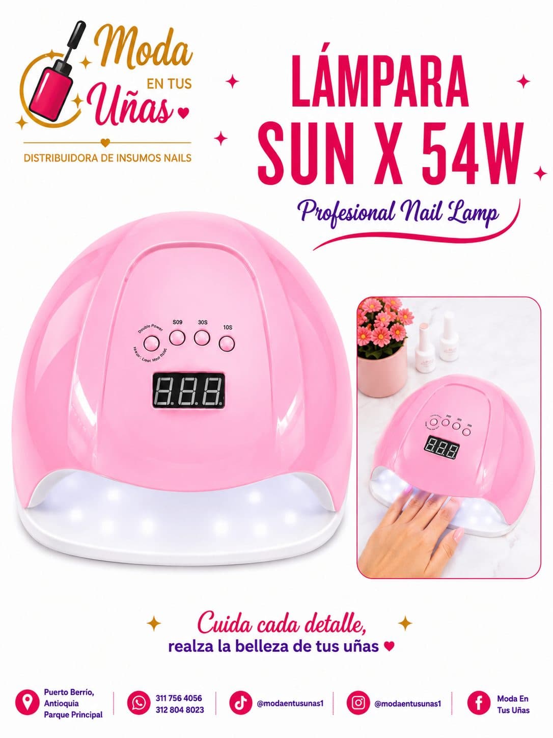 LAMPARA SUN X 54W