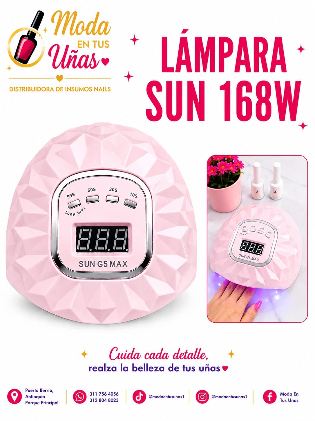 LAMPARA SUN 168W G5 MAX