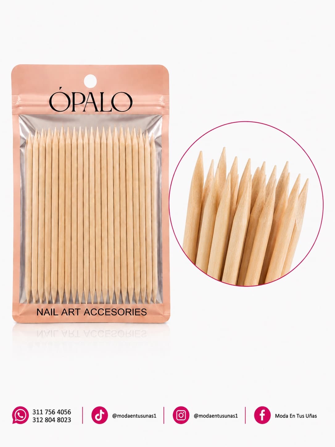 PALITO NARANJO POR 100