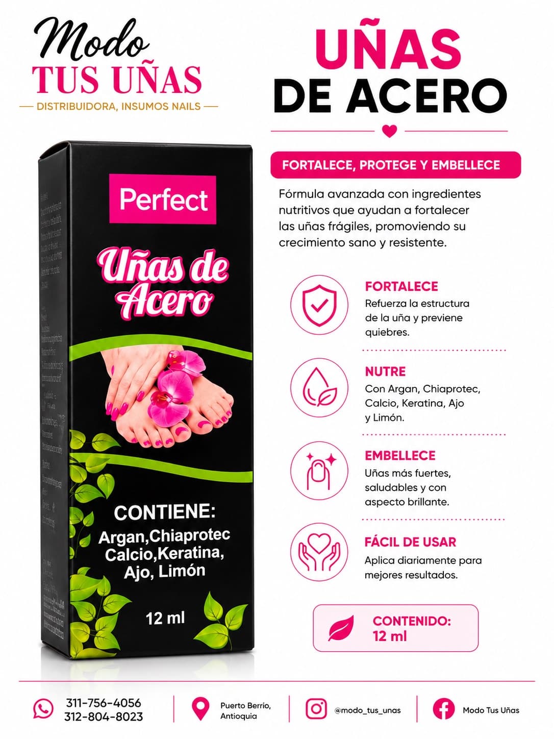 UÑAS DE ACERO - BASE