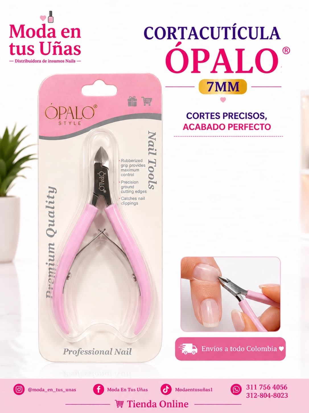 CORTACUTICULA ROSADO OPALO