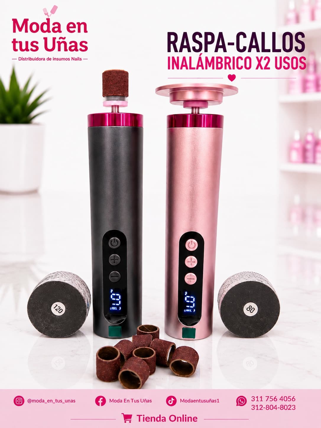 RASPA-CALLO INALÁMBRICO DOBLE USO