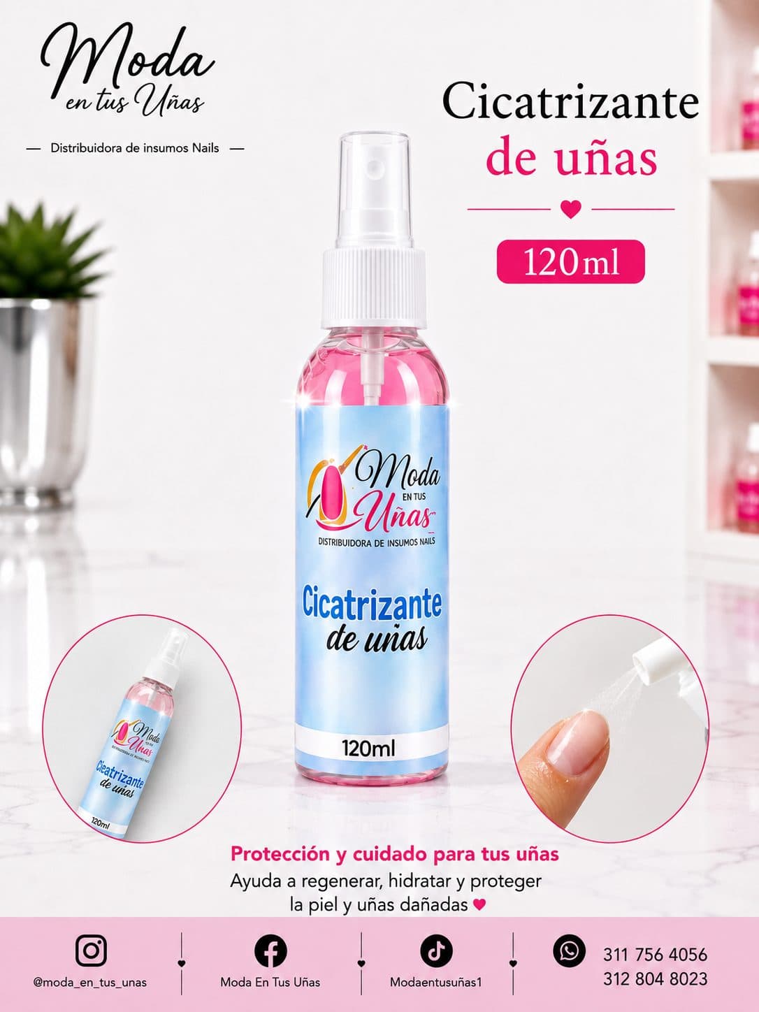 CICATRIZANTE DE UÑAS 120ML