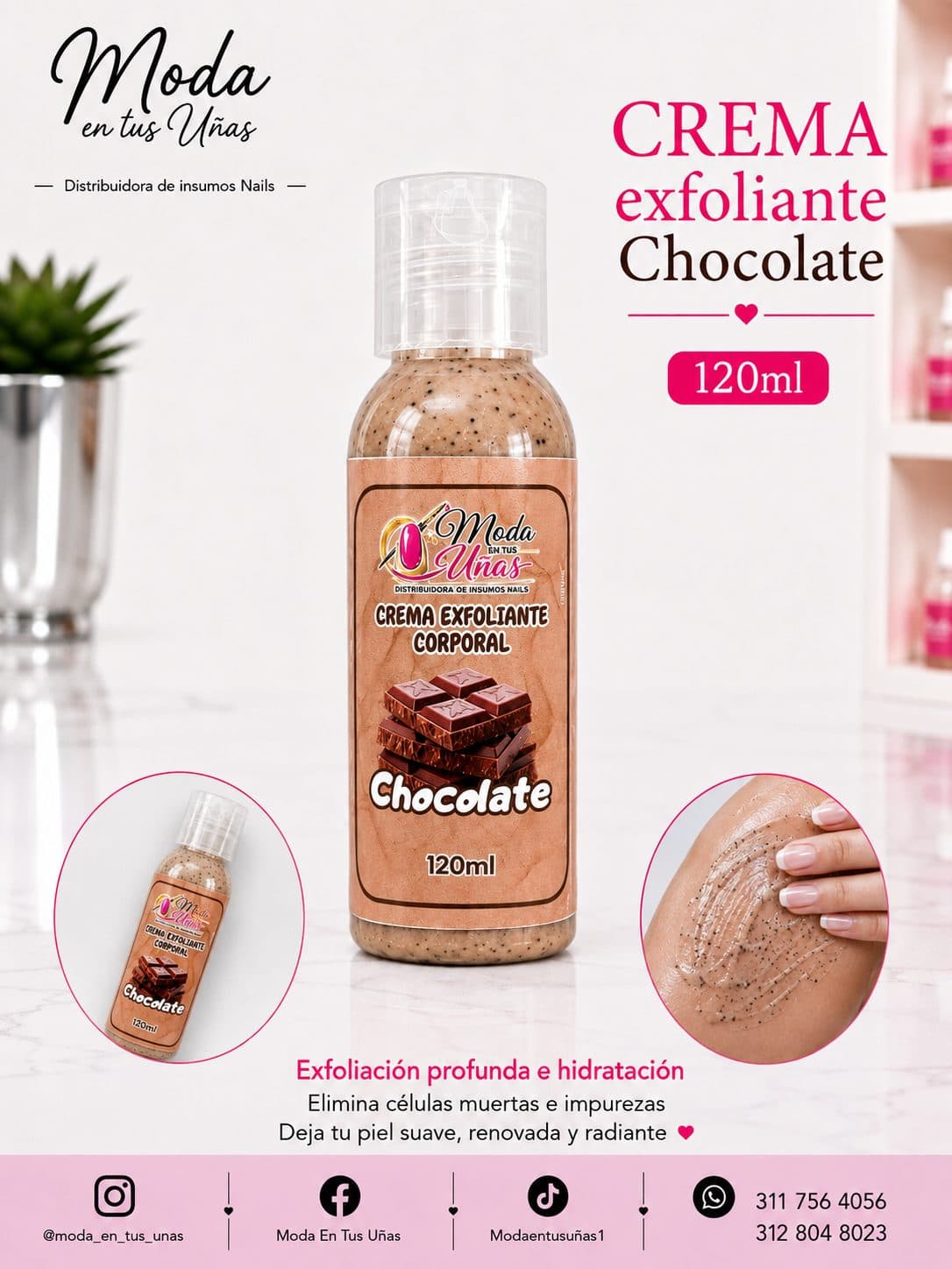 CREMA EXFOLIANTE CHOCOLATE 120ML