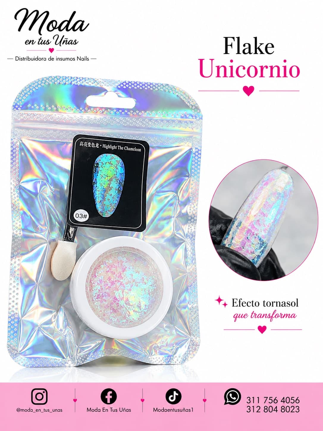 FLAKE UNICORNIO #3