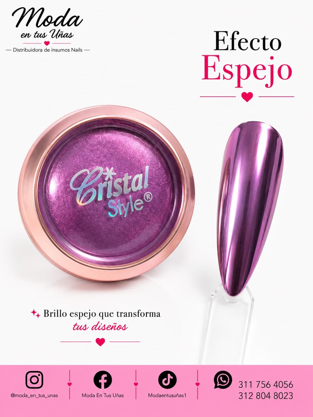 EFECTO ESPEJO, TONO FUCSIA