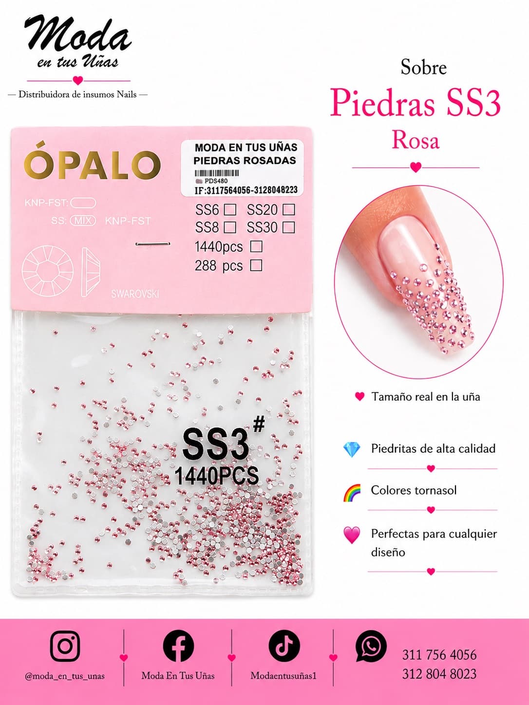 PIEDRAS, S3 TONO ROSA