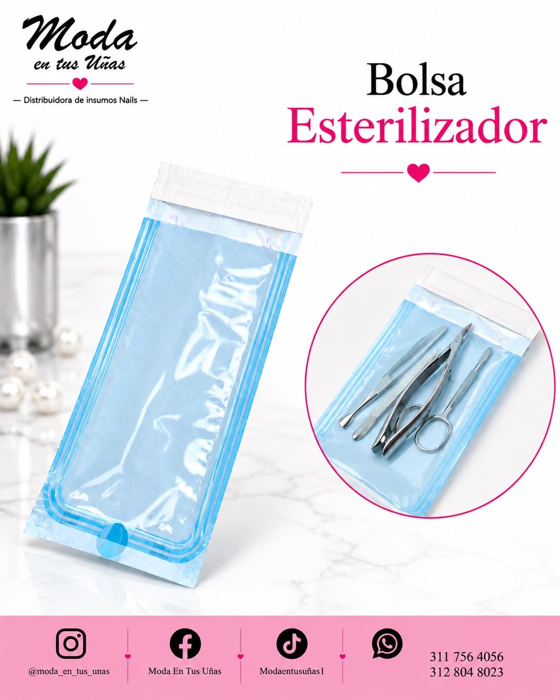 BOLSAS, ESTERILIZADORAS POR 1