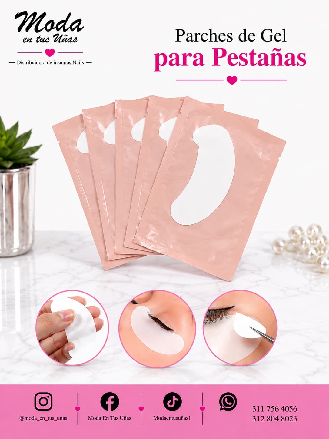 PARCHE GEL PARA PESTAÑA XU