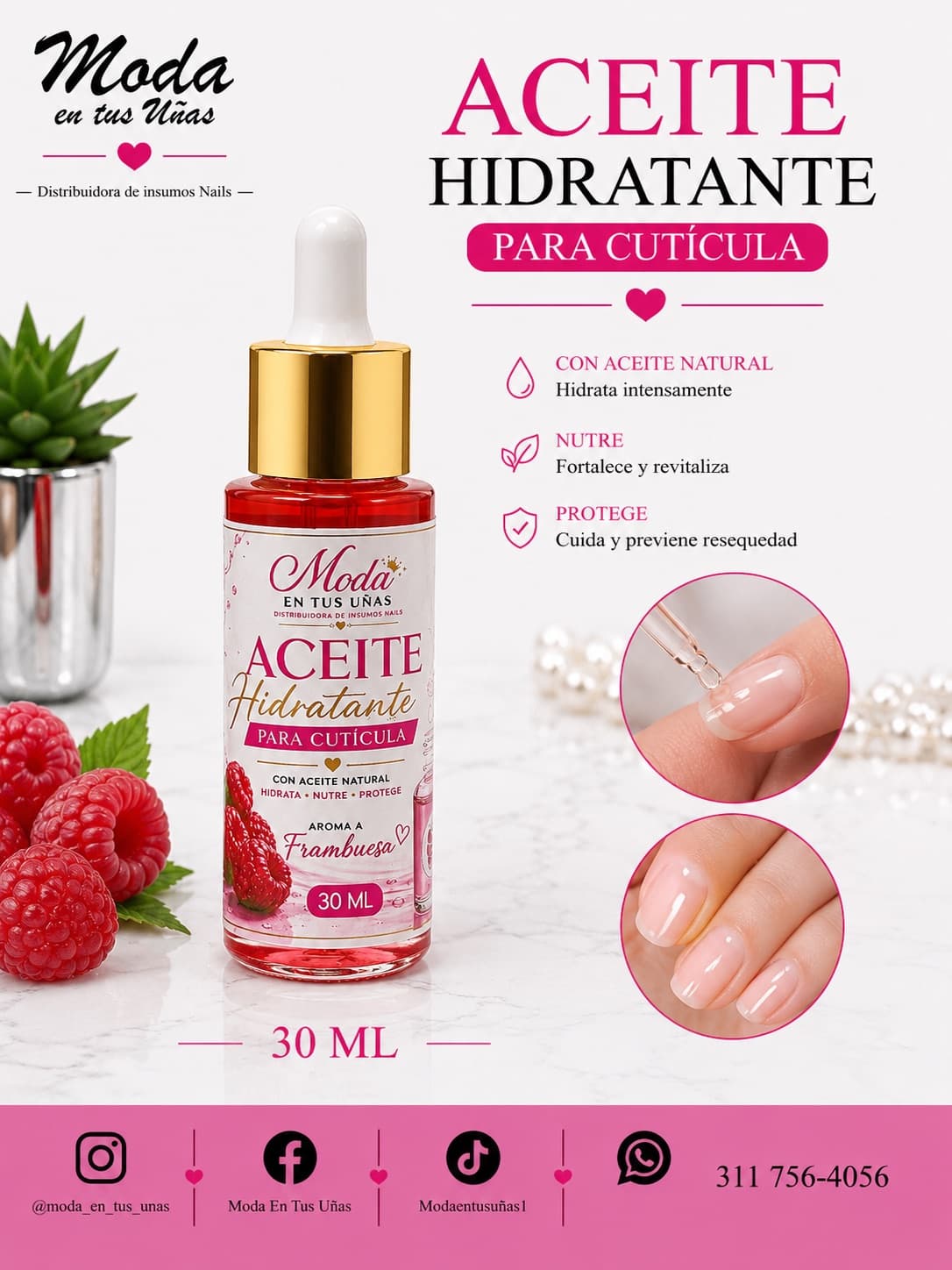 ACEITE HIDRATANTE CUTÍCULA 30 ml