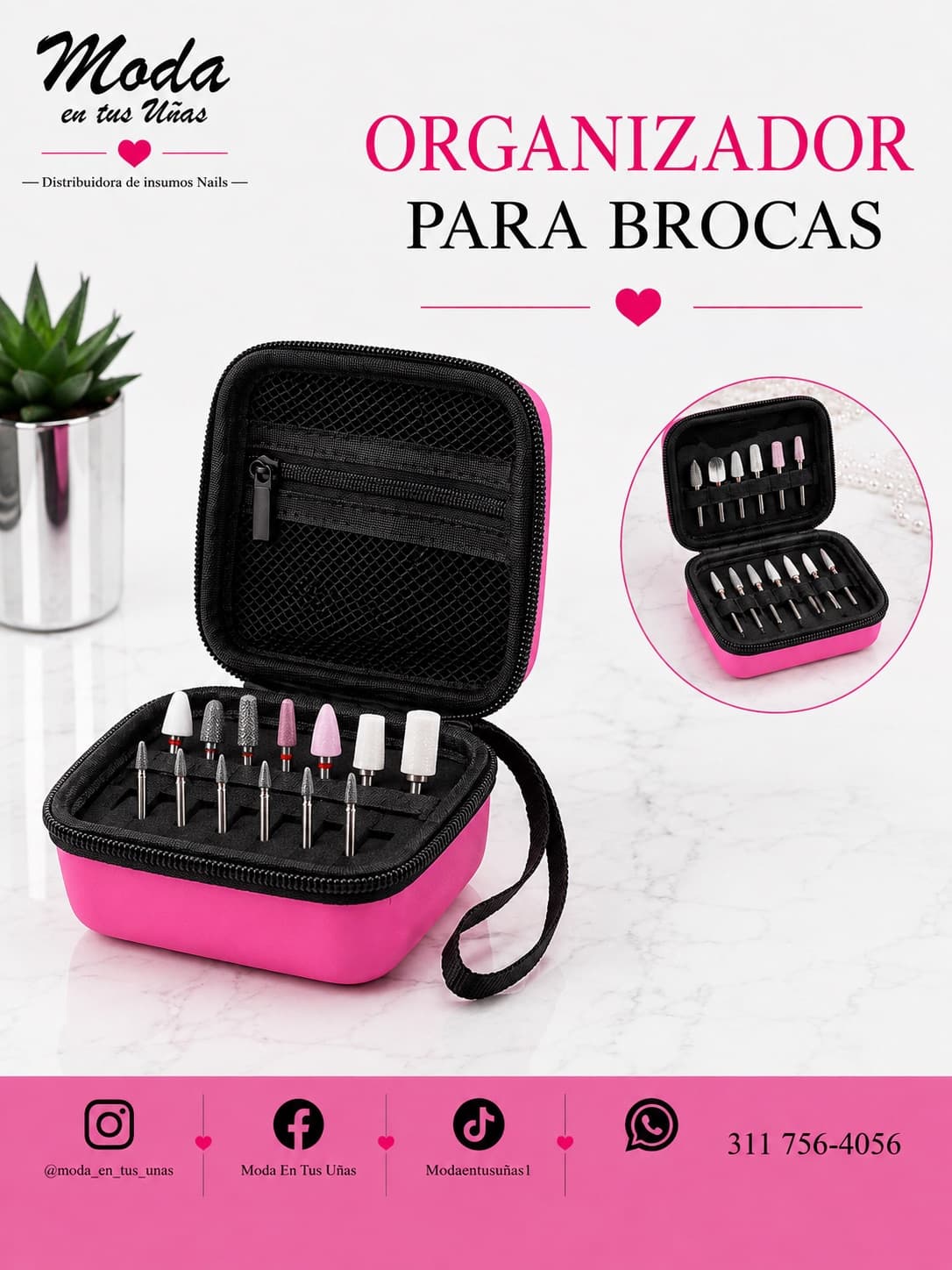 ORGANIZADOR BOLSO BROCAS