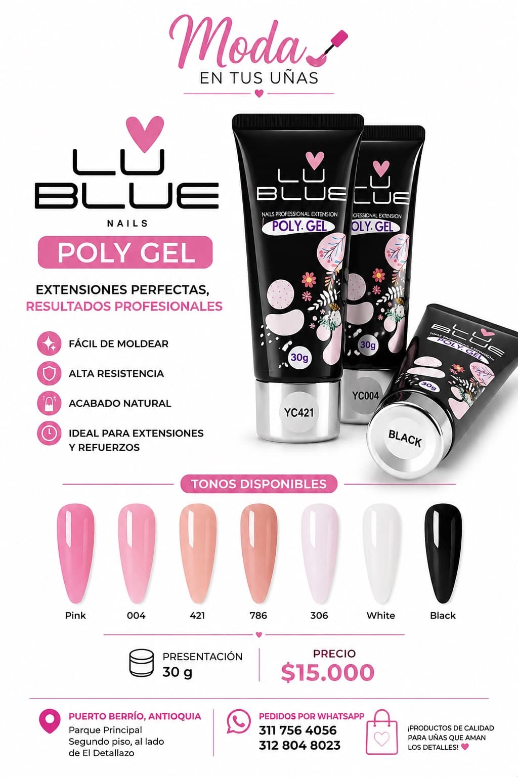 POLYGEL LUBLUE 15g