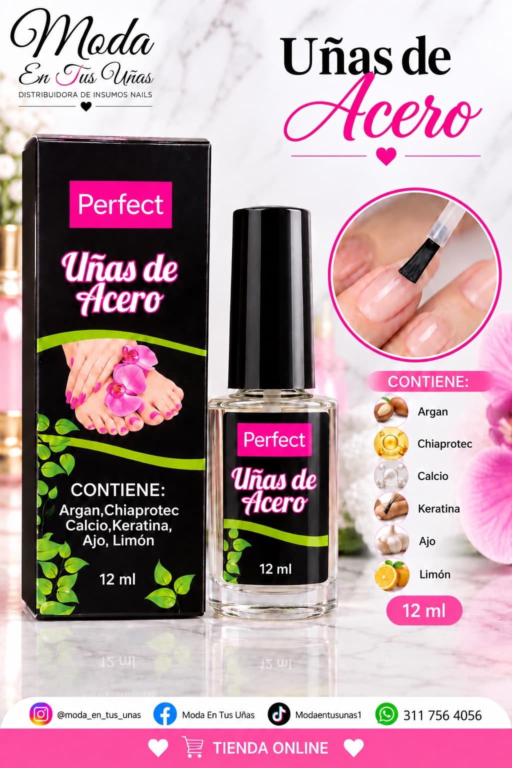UÑAS DE ACERO TRATAMIENTO