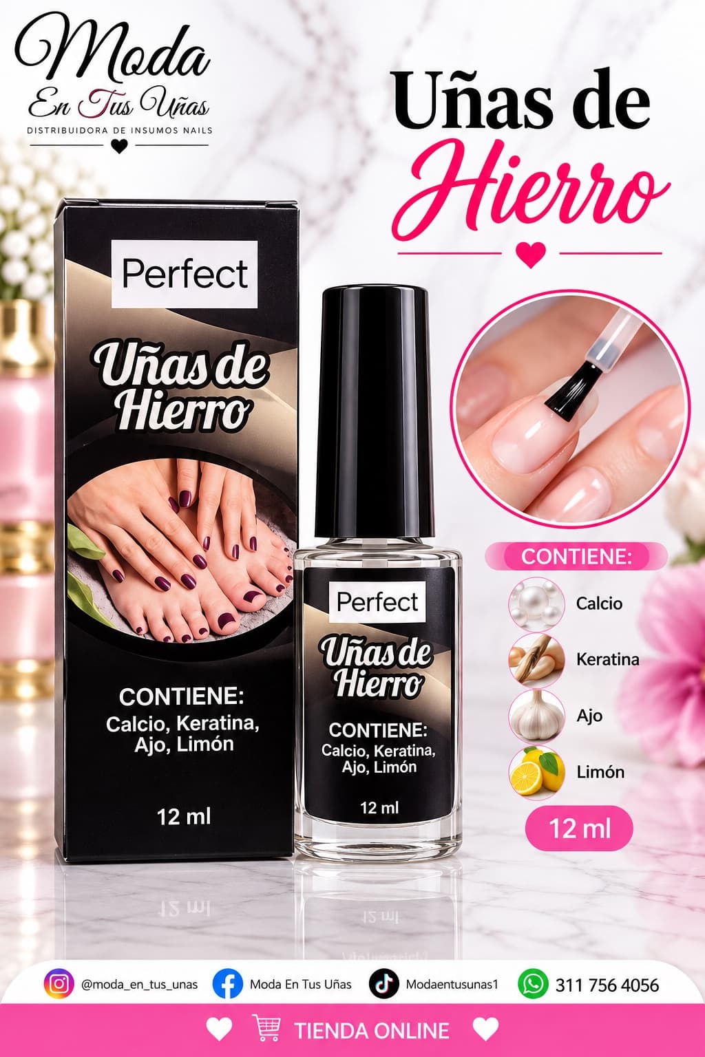 UÑAS DE HIERRO TRATAMIENTO