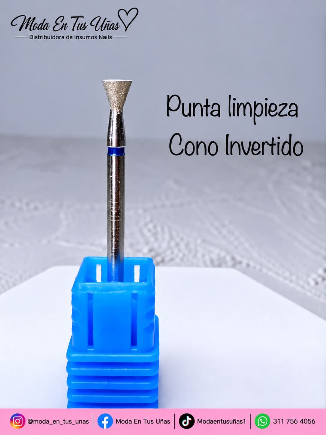 BROCA LIMPIEZA CONO INVERTIDO mediana