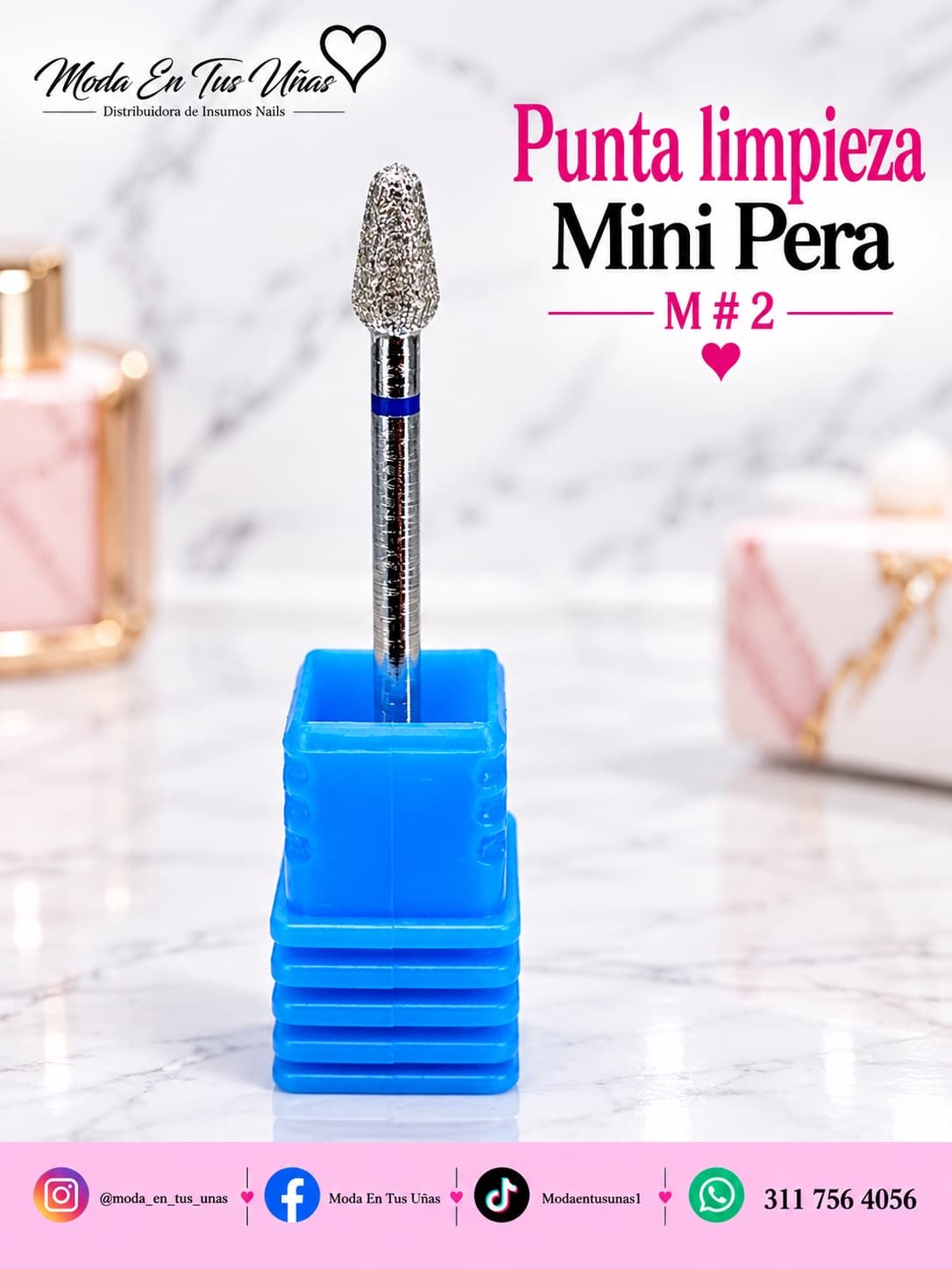 BROCA MINI PERA AZUL