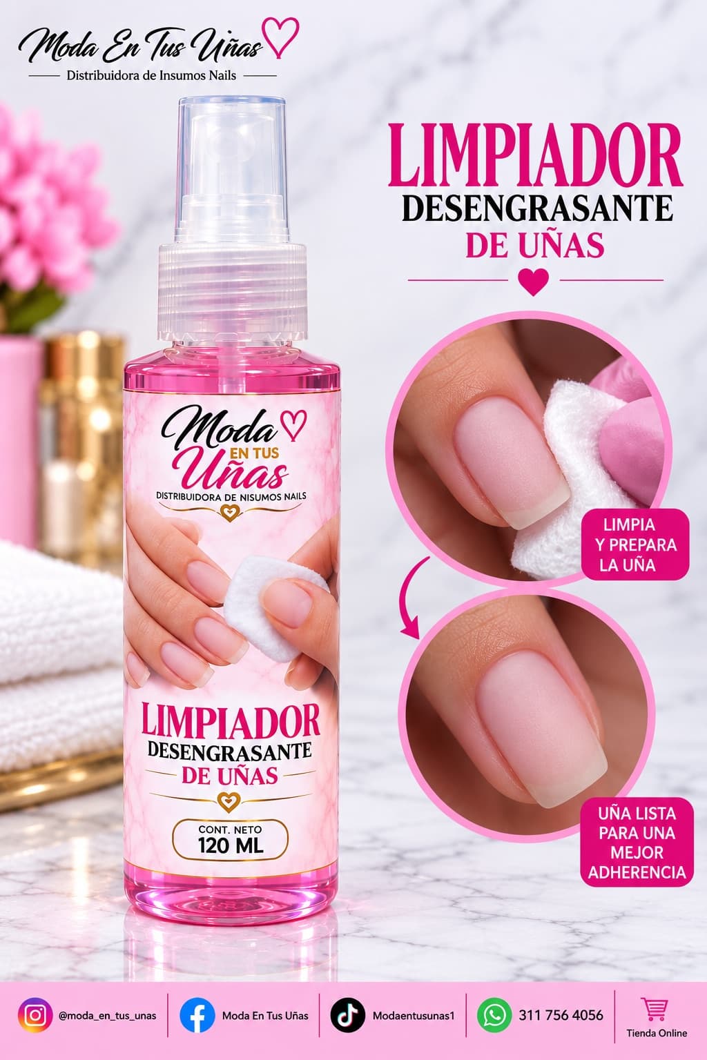 LIMPIADOR DESENGRASANTE 120 ml