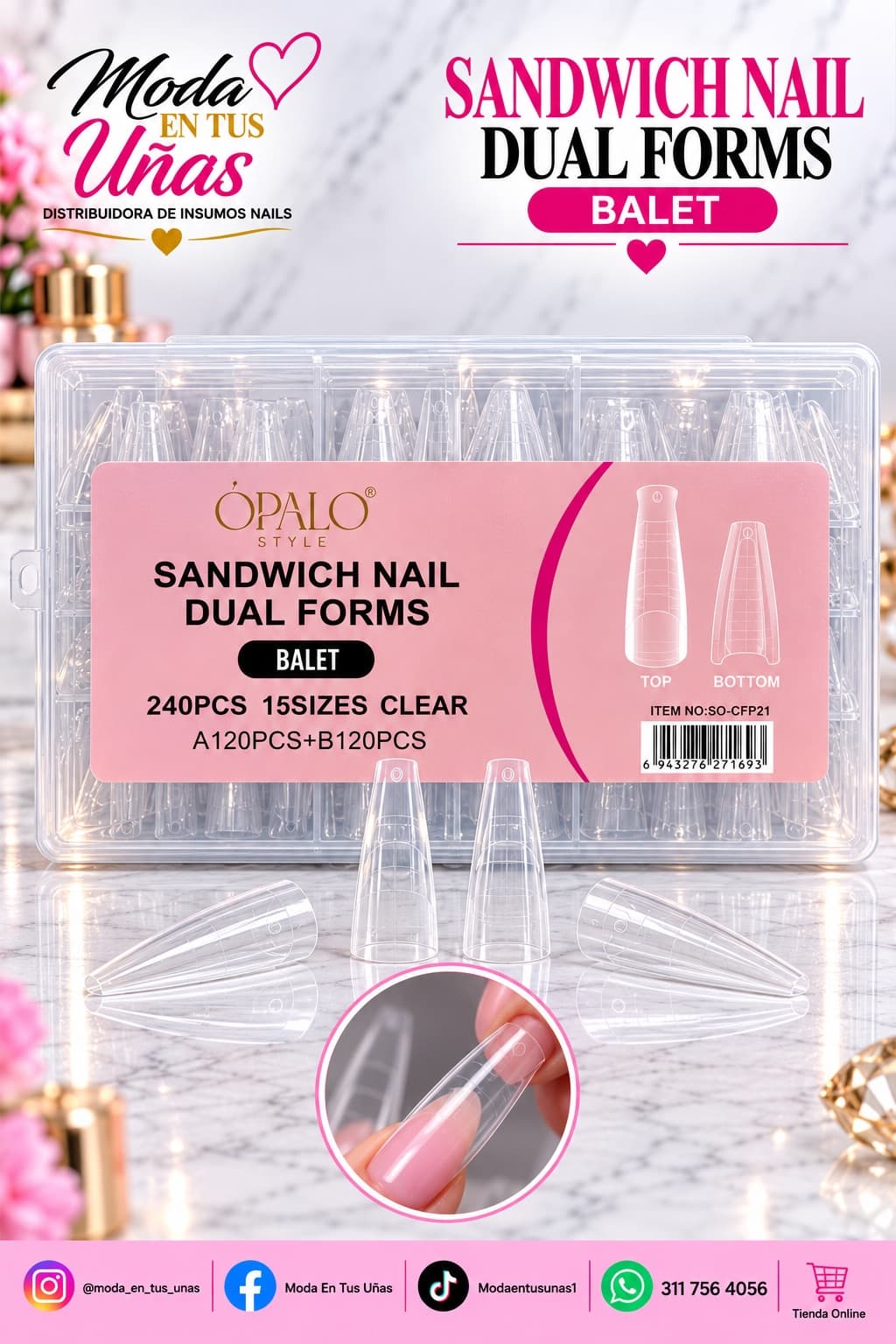 DUAL SANDUCHE BALETRINA