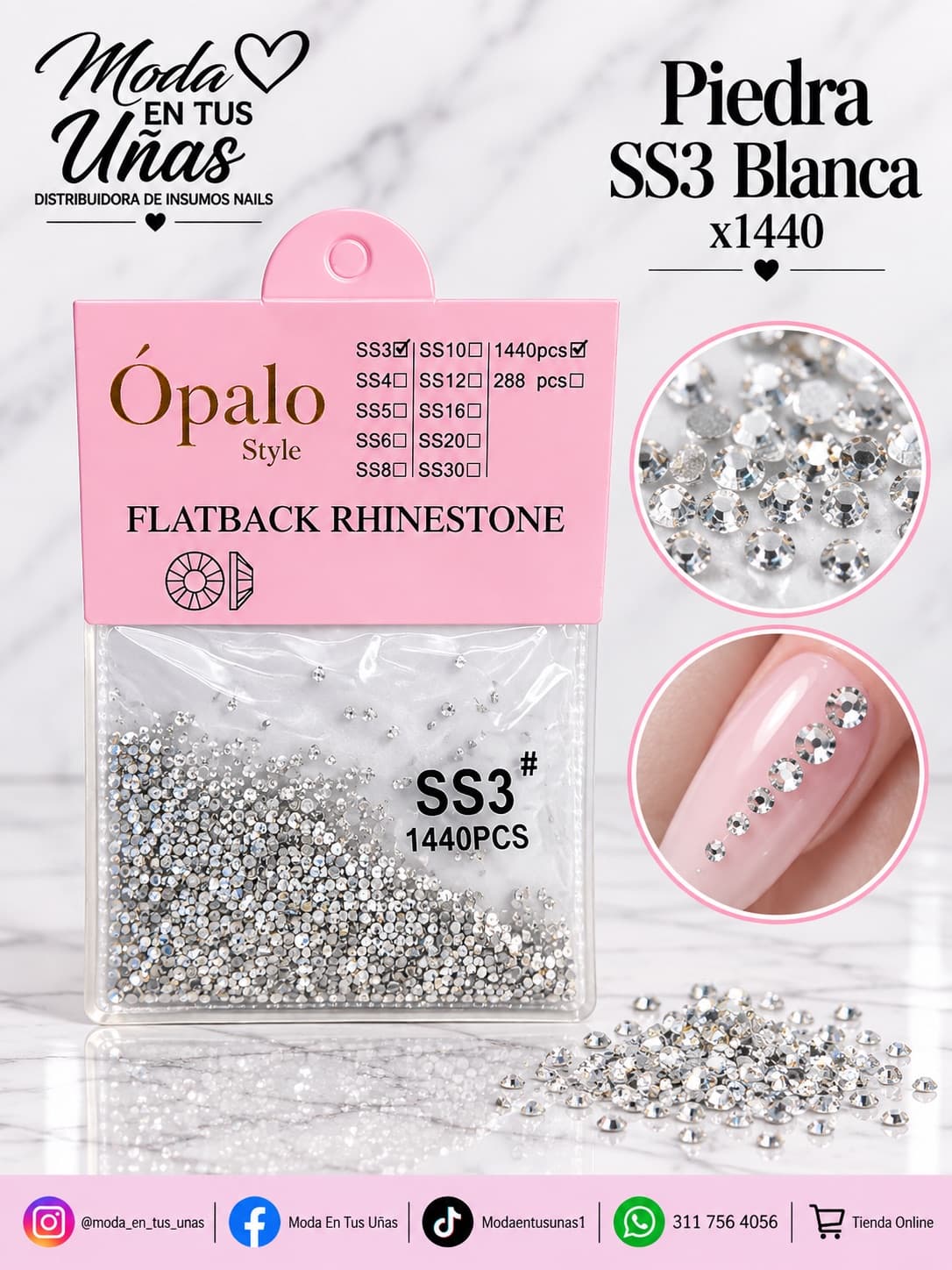 PIEDRAS S3 PLATA
