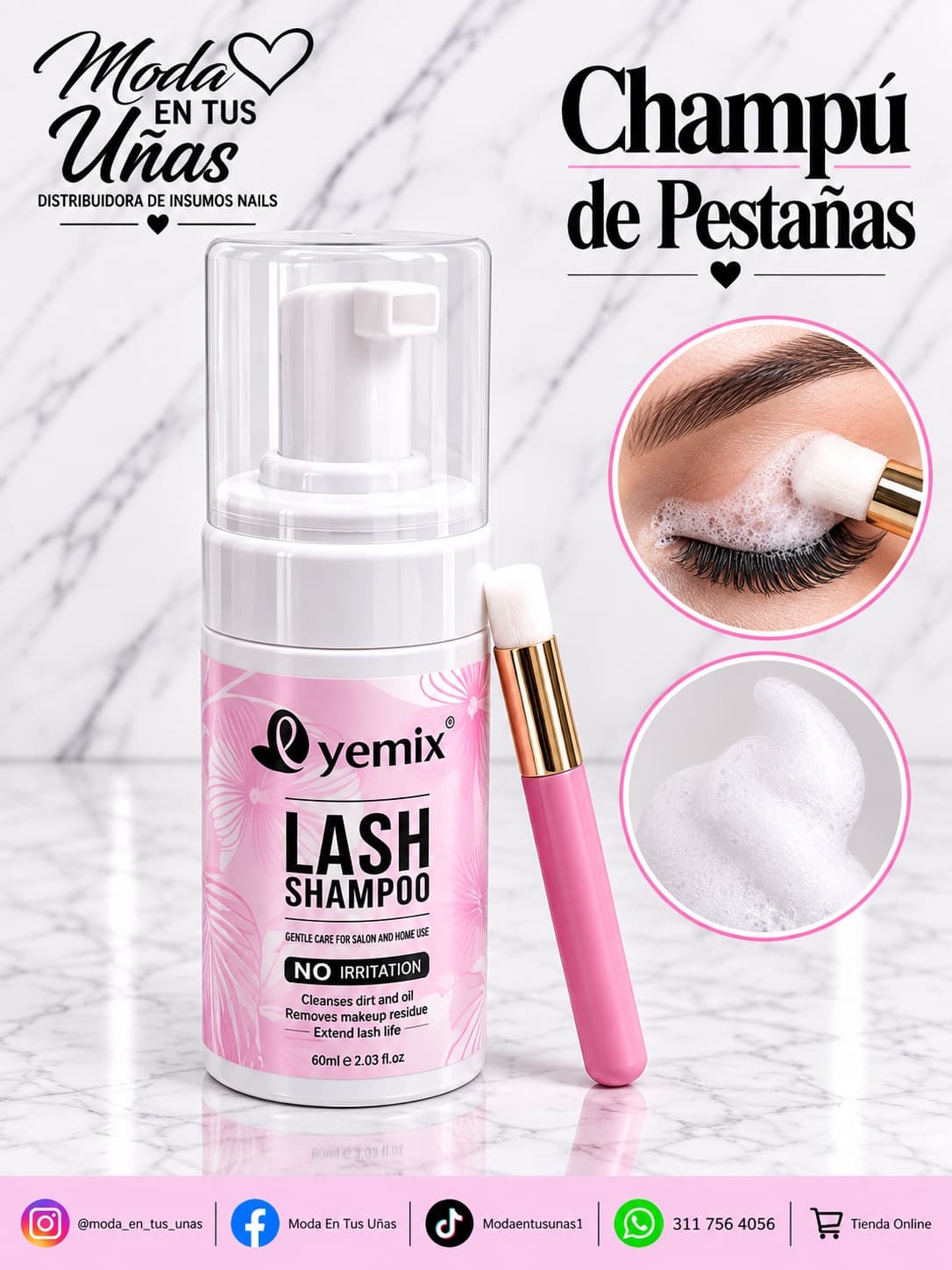 CHAMPÚ PARA PESTAÑAS