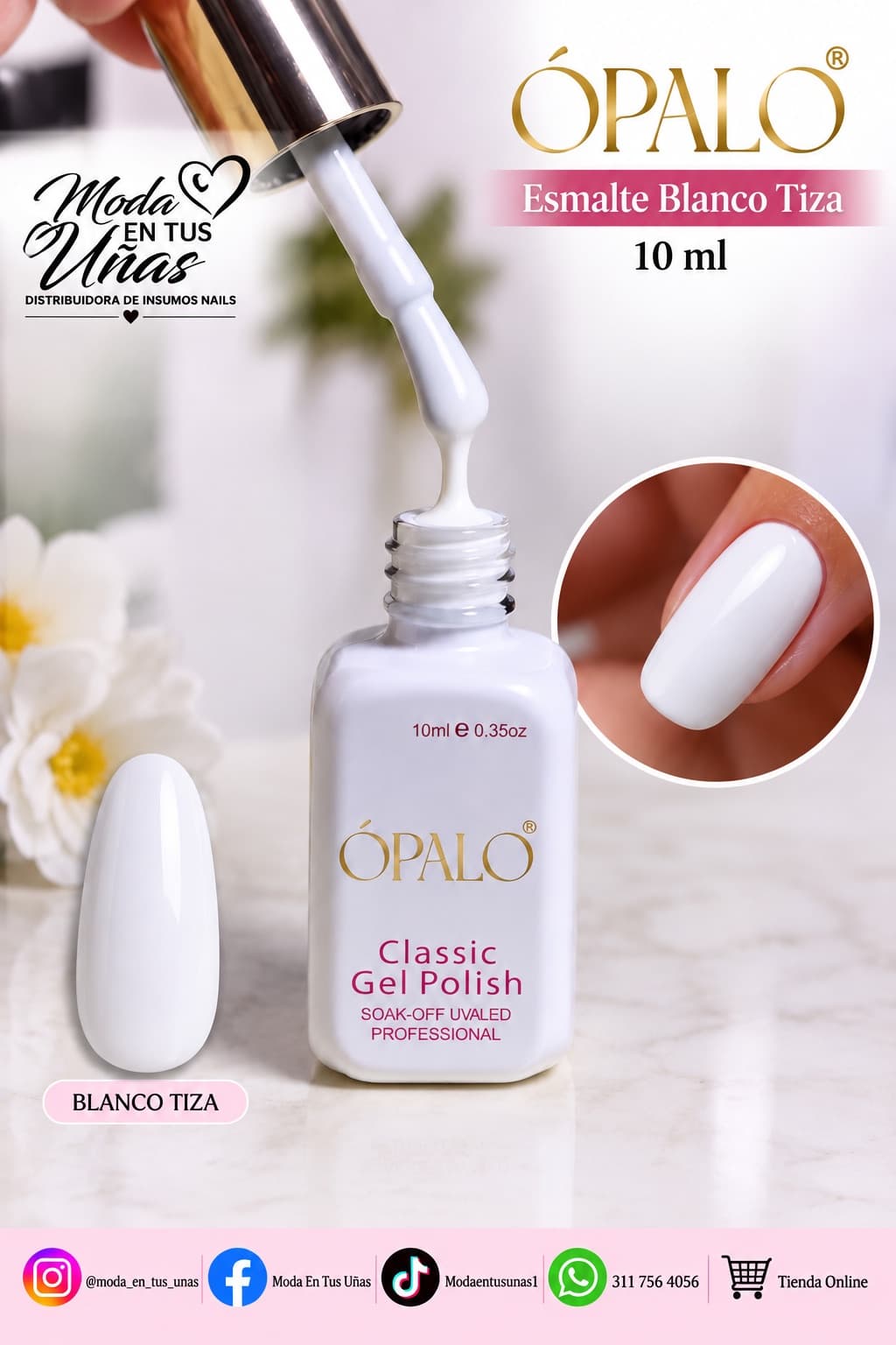 BLANCO TIZA ÓPALO 10 ml