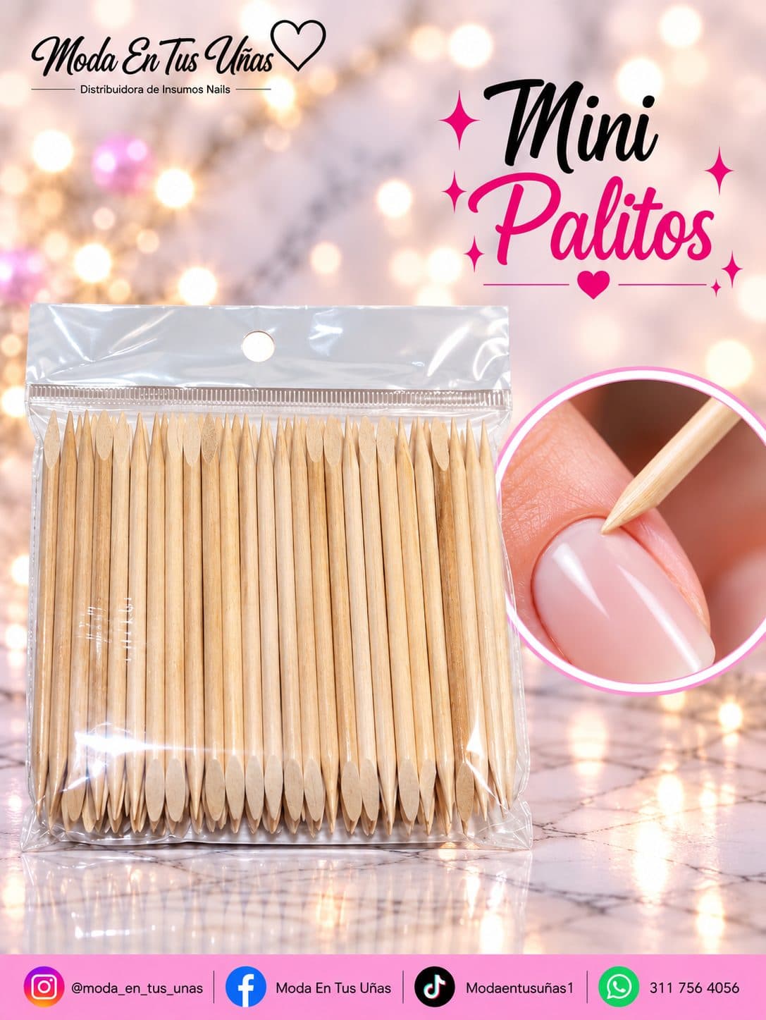 PALITOS NARANJO MINI