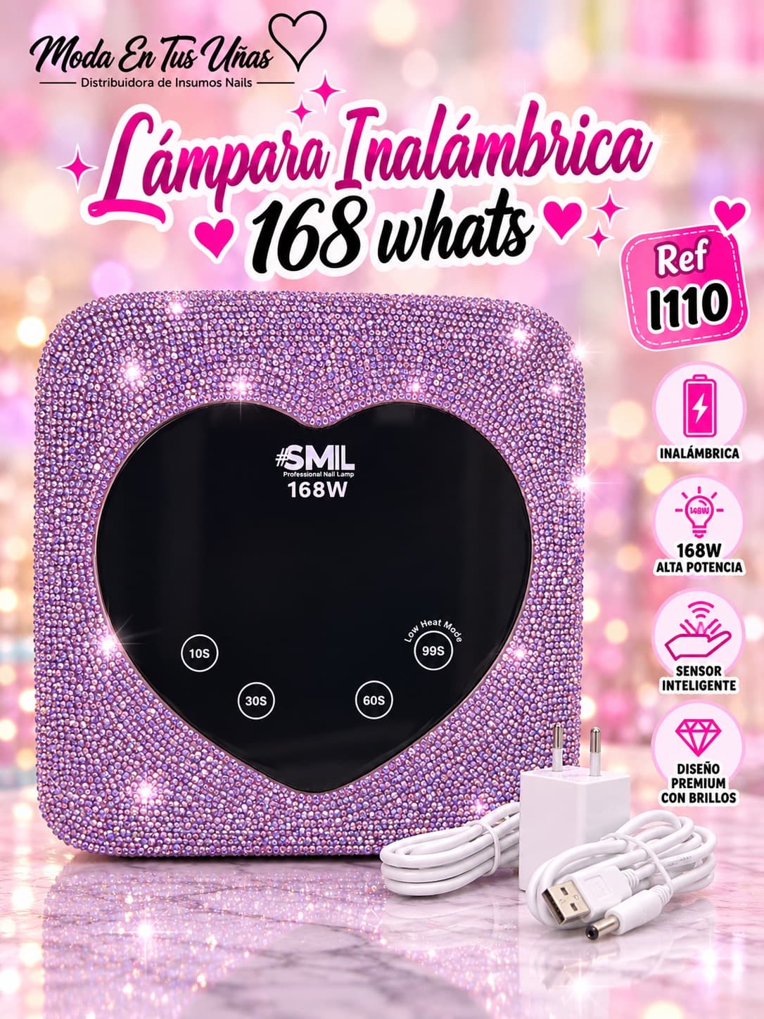 LAMPARA SML - INALÁMBRICA 168 WHATS